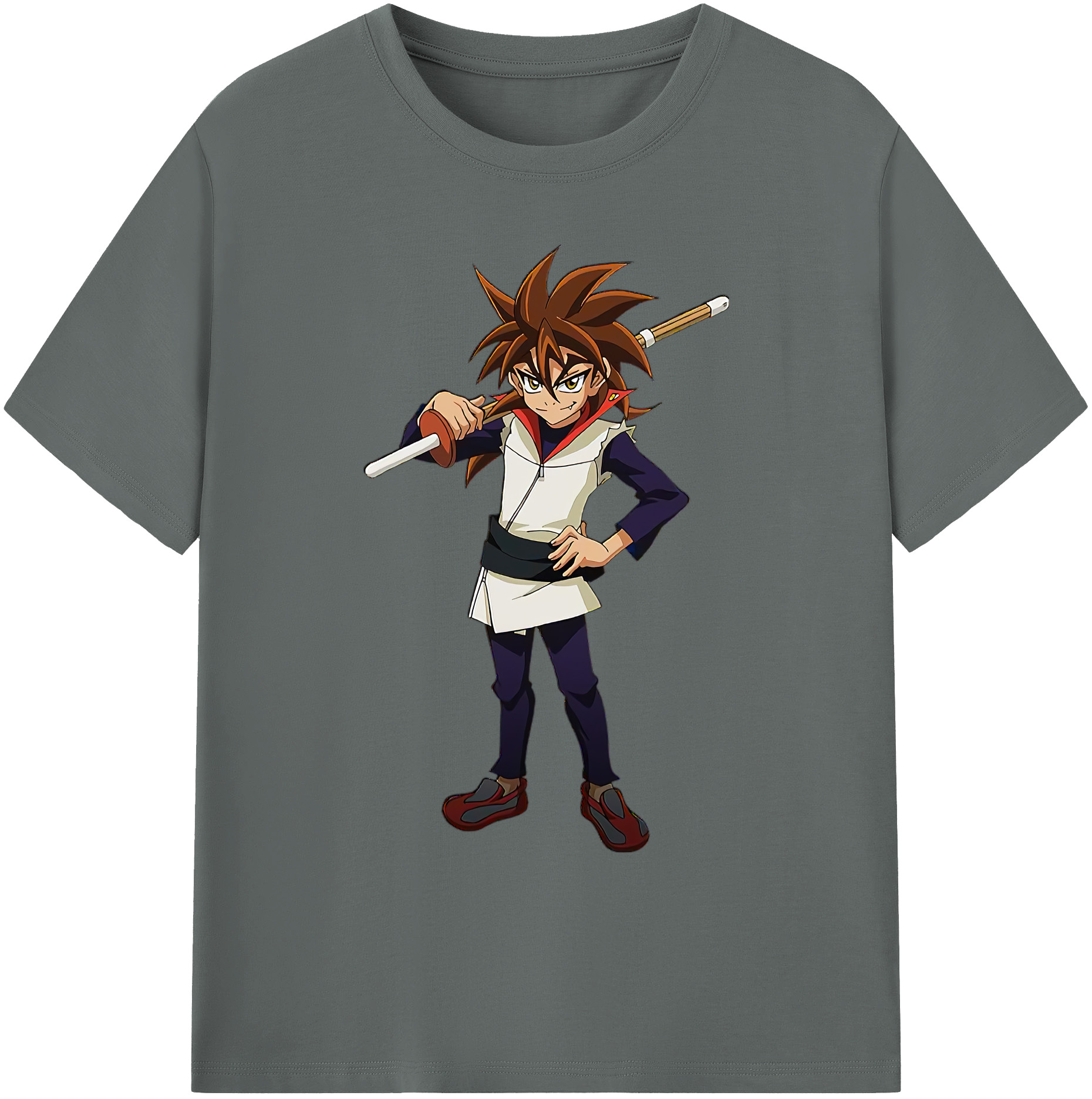 （画像用） 遊☆戯☆王 Yu-Gi-Oh! 綿100％ メンズ半袖Tシャツ｜肌触りやわらか＆通気性